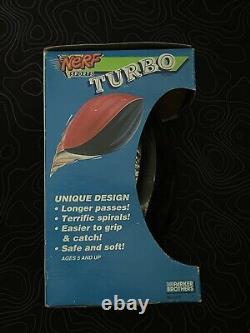 Vintage Nerf Turbo Football Original 1991 New Unopened