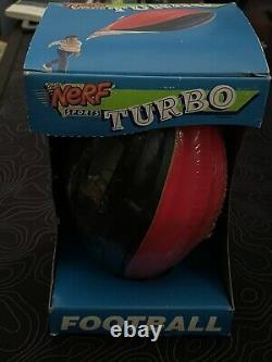 Vintage Nerf Turbo Football Original 1991 New Unopened