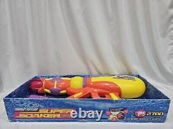 Vintage New Super Soaker CPS 2700 Water Squirt Gun 1999 Original Strap Sealed