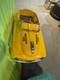 Vintage New York City Checker Taxi Cab Metal Toy Pedal Car ride on good shape