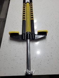 Vintage Newithopen Box S. B. I. Enterprises Master Pogo Stick Yellowithblack