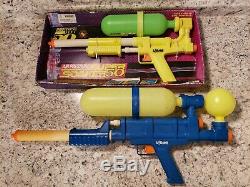 Vintage Nos 1990 Larami Super Soaker 50 & 100 Water Squirt Gun RARE