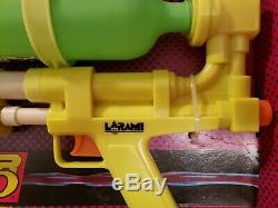 Vintage Nos 1990 Larami Super Soaker 50 & 100 Water Squirt Gun RARE