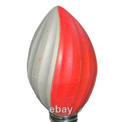 Vintage Official Nerf Turbo Football 1989 Parker Brothers Red & Silver NEW