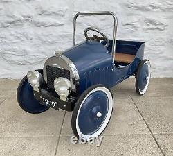 Vintage Old Jalopy Pedal Car Pressed Steel Beautifully Restored