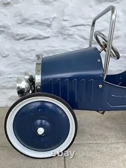 Vintage Old Jalopy Pedal Car Pressed Steel Beautifully Restored