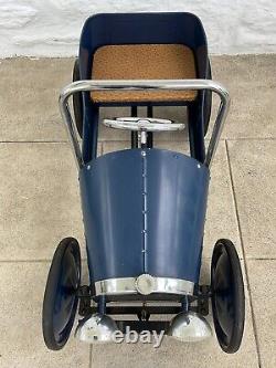 Vintage Old Jalopy Pedal Car Pressed Steel Beautifully Restored