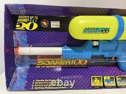 Vintage Old School 1990 Larami Super Soaker 100 Water Gun Air Pressure MINT