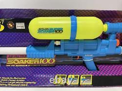 Vintage Old School 1990 Larami Super Soaker 100 Water Gun Air Pressure MINT