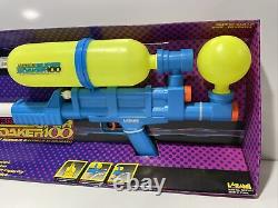 Vintage Old School 1990 Larami Super Soaker 100 Water Gun Air Pressure MINT