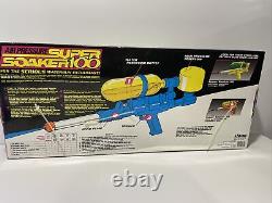 Vintage Old School 1990 Larami Super Soaker 100 Water Gun Air Pressure MINT