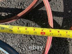 Vintage Old Stock 50's / 60's Circa Tricycle Wheel Hoop Rim 4 Size 16 Count Lot