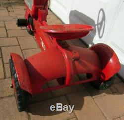 Vintage Original 1950's 60's AMF 2 Speed Pedal Car Tractor