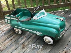 Vintage Original 1950's MURRAY Pedal Car DIP SIDE SUBURBAN JET FLOW DRIVE