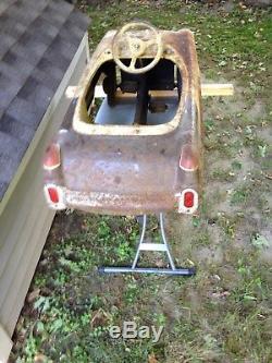 Vintage Original Garton Kidillac Pedal Car Still Retains Its Original Battery