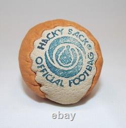 Vintage Original Hacky Sack Official Footbag 80s Hand Made 2-Panel 4151994