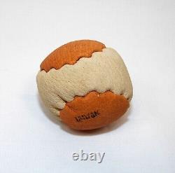 Vintage Original Hacky Sack Official Footbag 80s Hand Made 2-Panel 4151994