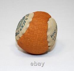 Vintage Original Hacky Sack Official Footbag 80s Hand Made 2-Panel 4151994