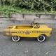Vintage PEDAL CAR! 1960's Murray Earth Mover Steel Ride On Car Toy Antique