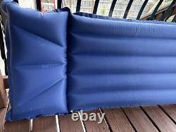 Vintage Paradise LA 66 Rainbow Pool Float Inflatable Mat Made In Taiwan EUC