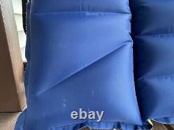 Vintage Paradise LA 66 Rainbow Pool Float Inflatable Mat Made In Taiwan EUC