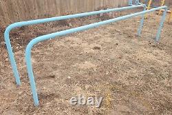 Vintage Parallel Bars Kids 11 Foot School Playground Equipment