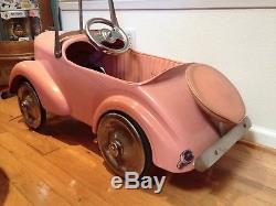 Vintage Pedal Car 1937 Garton Steelcraft Fully Restored With Spare Tire