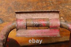 Vintage Pedal Car 9 Wheels And Pedal Axle Drive Train Parts Hard Rubber Wheels
