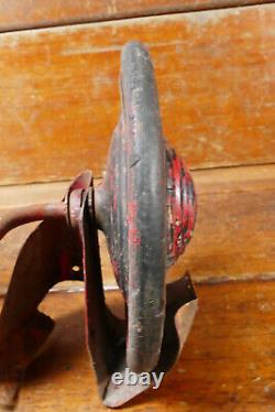 Vintage Pedal Car 9 Wheels And Pedal Axle Drive Train Parts Hard Rubber Wheels