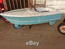 Vintage Pedal Car Boat