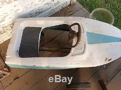 Vintage Pedal Car Boat