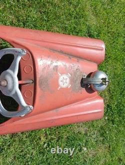 Vintage Pedal Car FIRE CHIEF SEE PICTURES/DESCRIPTION