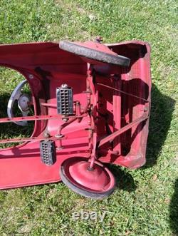 Vintage Pedal Car FIRE CHIEF SEE PICTURES/DESCRIPTION