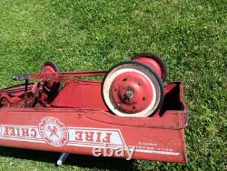 Vintage Pedal Car FIRE CHIEF SEE PICTURES/DESCRIPTION