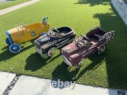Vintage Pedal Car Lot Rare