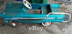 Vintage Pedal Car Murray Dude Wagon Blue Pre-1970 Local Pickup Only Mn