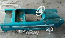 Vintage Pedal Car Murray Dude Wagon Blue Pre-1970 Local Pickup Only Mn