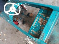 Vintage Pedal Car Murray Dude Wagon Blue Pre-1970 Local Pickup Only Mn