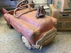 Vintage Pedal Car Murray Sad Face All Original