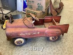 Vintage Pedal Car Murray Sad Face All Original