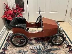 Vintage Pedal Car Replica Of Roadster Race Car