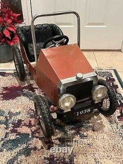 Vintage Pedal Car Replica Of Roadster Race Car