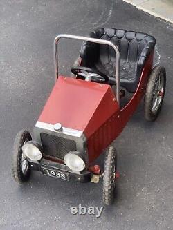 Vintage Pedal Cars 1938 Goki Baghera Rat-Rod Custom Pedal Car