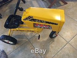 Vintage Pedal Driven Toy Tractor Amf Ranch Trac 402