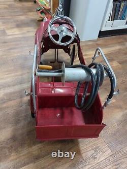 Vintage Pedal Fire Truck by Burns Novelty