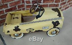 Vintage Peddle Taxi Car