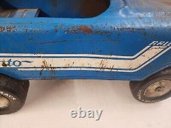 Vintage Pinto Pressed Steel Pedal Car Pressed Steel