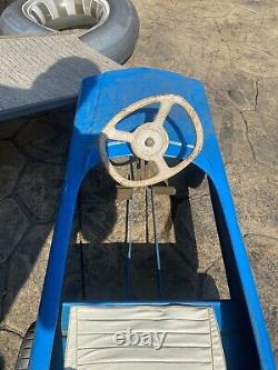 Vintage Pinto Pressed Steel Pedal Car Pressed Steel Nice