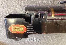 Vintage Pioneer Express Ride-On Train Marx Toy Co