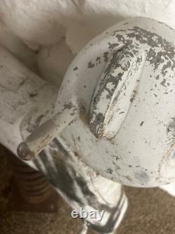Vintage PlayWorld Systems Cast Aluminum Ride On Playground Equipment Panda